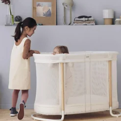 Berceau évolutif blanc