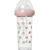 Biberon anti colique coeurs roses X BONTON (210 ml)