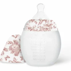 Biberon anti-colique en silicone X Tartine et Chocolat terracota (240 ml)