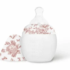 Biberon anti-colique en silicone X Tartine et Chocolat terracota (150 ml)