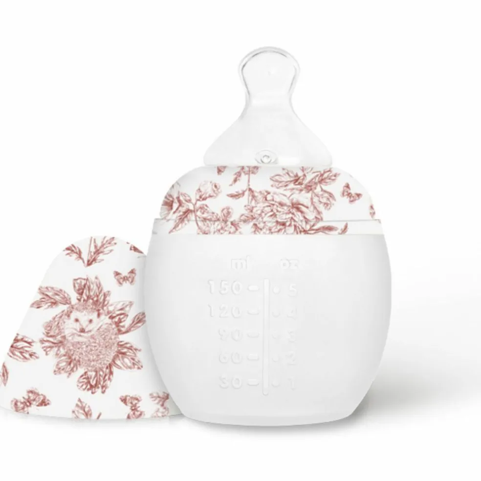 Biberon anti-colique en silicone X Tartine et Chocolat terracota (150 ml)