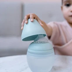 Biberon anti-colique en silicone ivy green (240 ml)