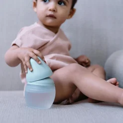 Biberon anti-colique en silicone ivy green (240 ml)