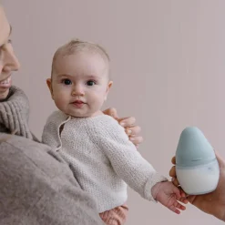 Biberon anti-colique en silicone ivy green (150 ml)