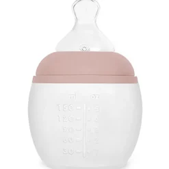 Biberon anti-colique en silicone Blush (150 ml)