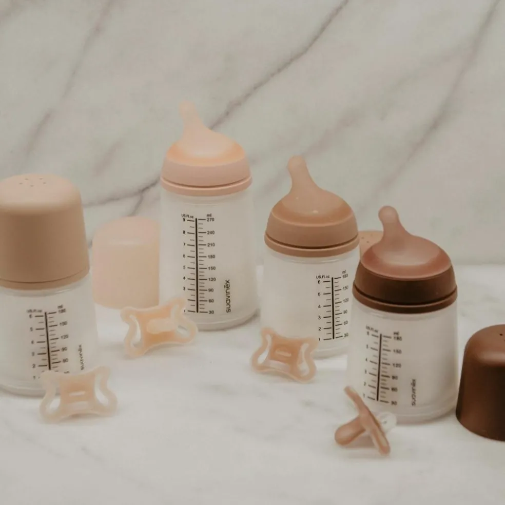 Biberon anti-colique Zerø.Zerø - Débit Lent - S Deep (180 ml)