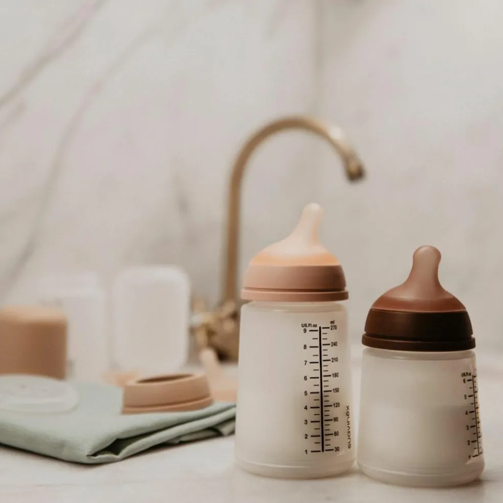 Biberon anti-colique Zerø.Zerø - Débit Lent - S Deep (180 ml)