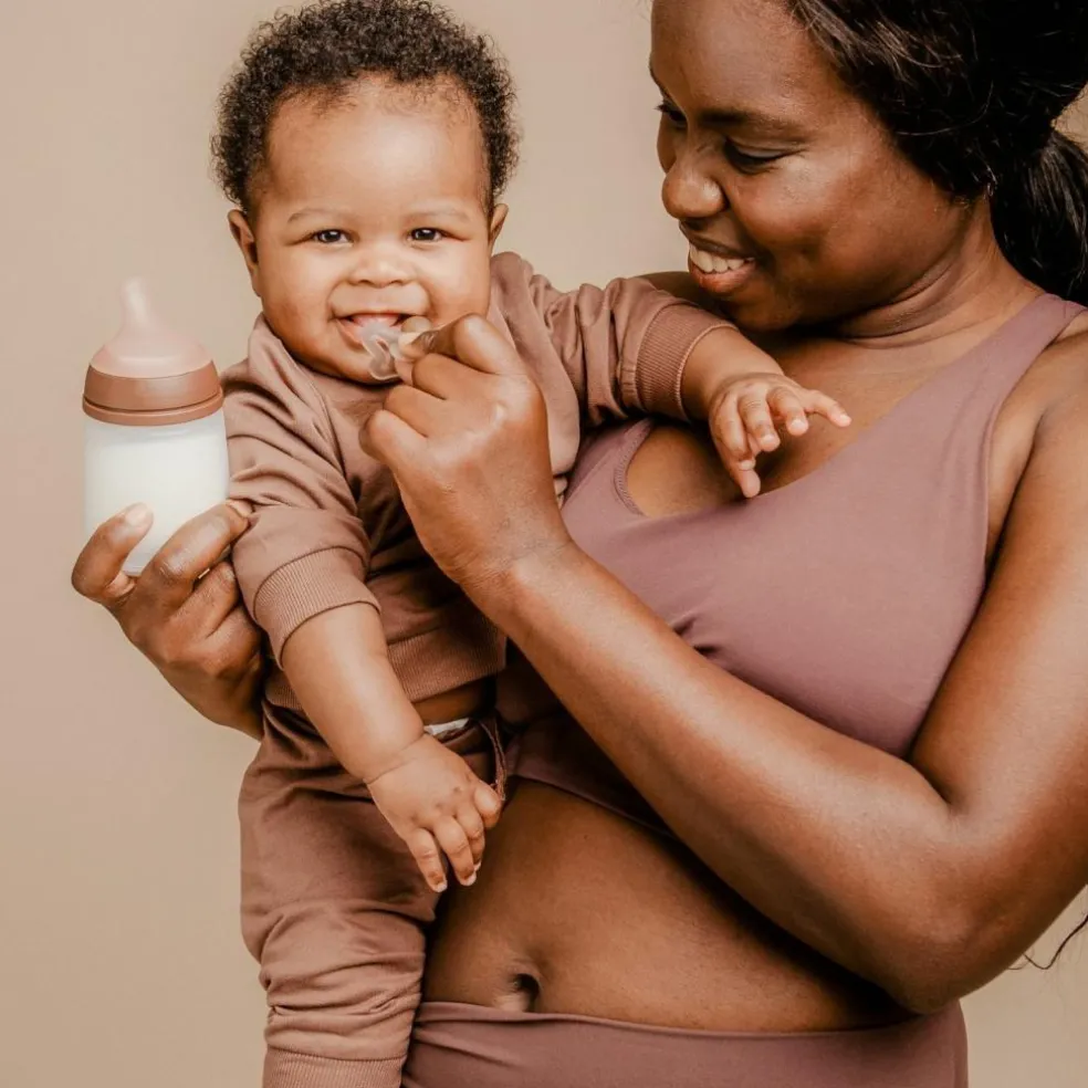 Biberon anti-colique Zerø.Zerø - Débit Lent - S Deep (180 ml)