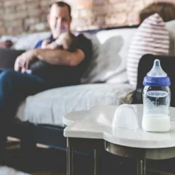 Biberon en verre Natural Wave spécial allaitement (160 ml)