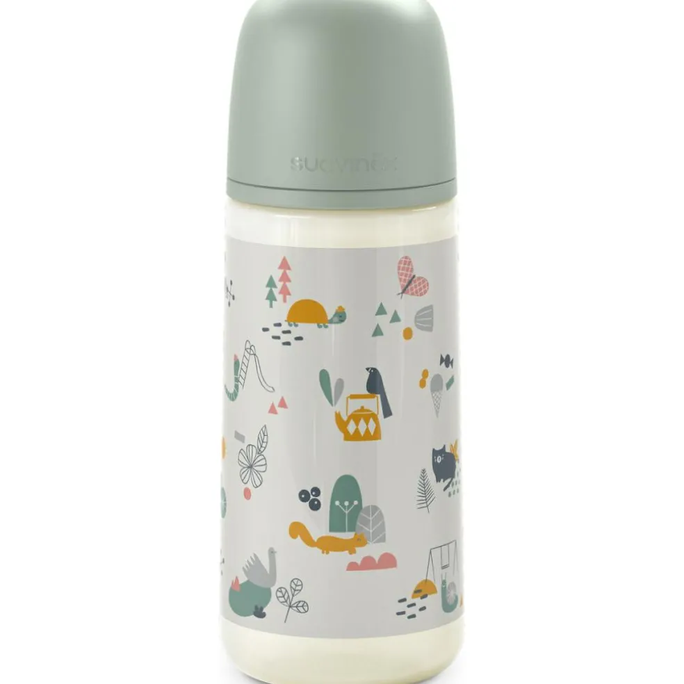 Biberon tétine SXPro L Walk In The park vert (360ml)