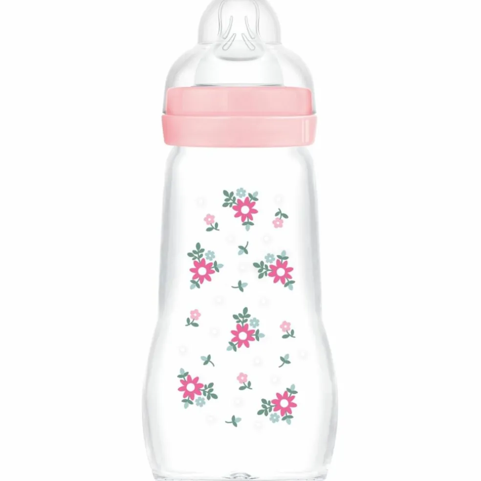 Biberon Verre 260 ml Blush - Tétine débit 2