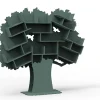Bibliothèque arbre Tess (coloris au choix)