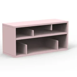 Bibliothèque basse Madaket (coloris au choix)