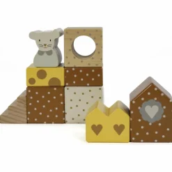 Blocs de construction en bois Poppy