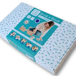 Blocs de construction en bois FSC Brick A Block Starter (24 pièces)