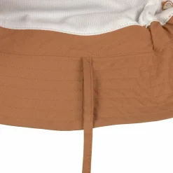 Bob anti-UV motifs à carreaux vanille et écru vanilla et sea salt (7-18 mois)