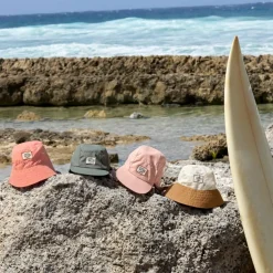 Bob anti-UV Planches de surf écru (3-6 ans)