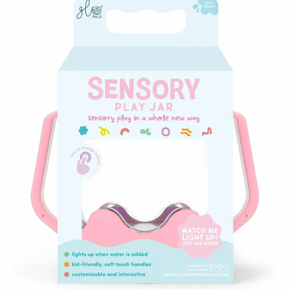 Bocal sensoriel rose clair