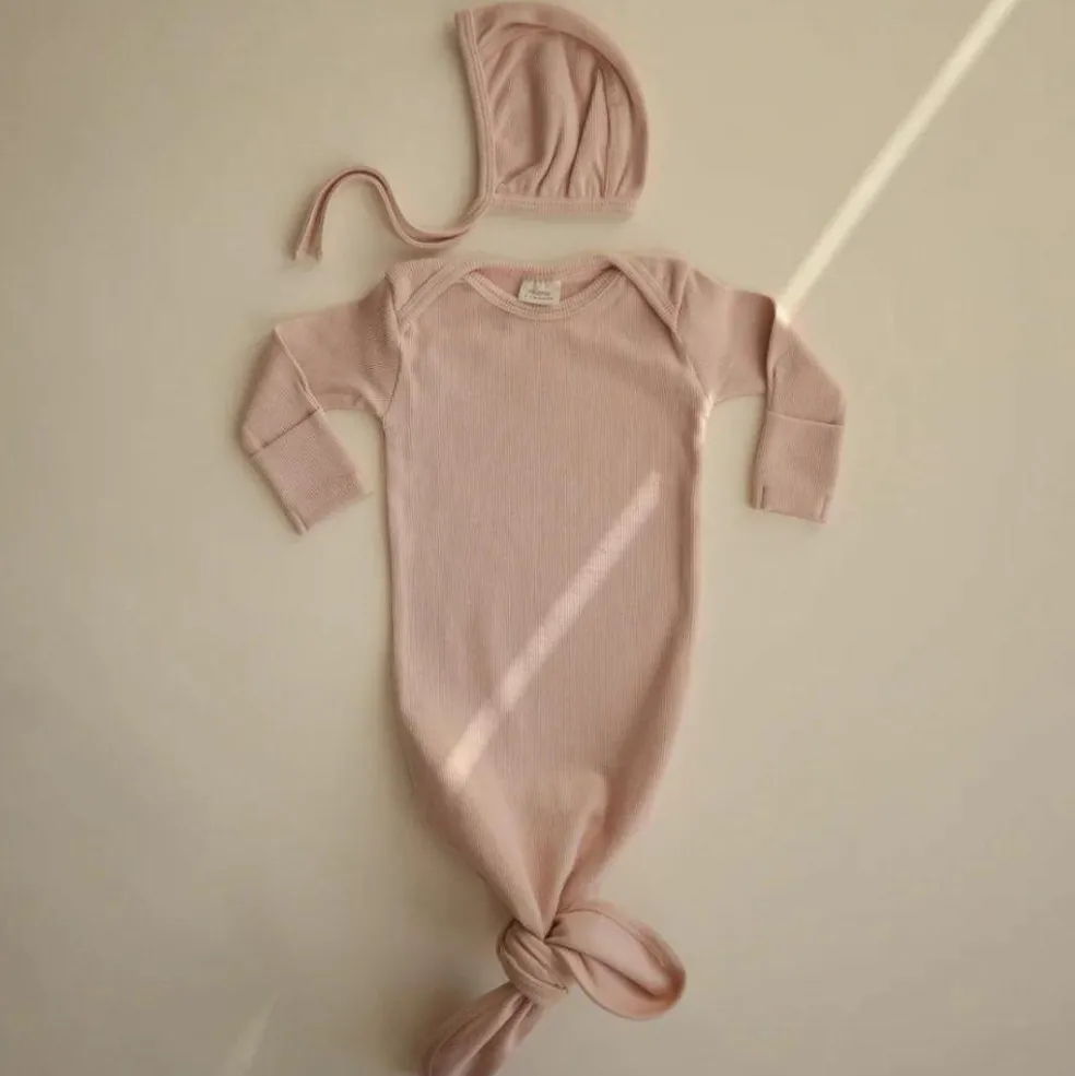 Body combinaison à nouer Blush