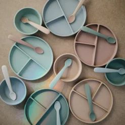 Bol à ventouse en silicone Blush