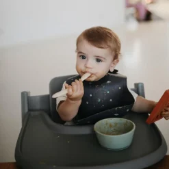 Bol à ventouse en silicone Cambridge Blue