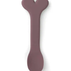 Bol ventouse et cuillère silicone Wally rose