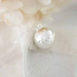 Bola de grossesse Astre chaîne (plaqué argent 925)