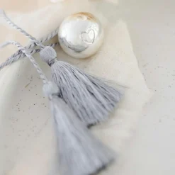 Bola de grossesse Cœur à cœur cordon nuage (plaqué argent 925)
