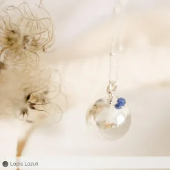 Bola de grossesse Equilibre chaîne personnalisable (plaqué argent 925)