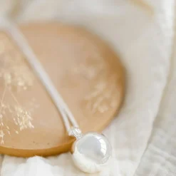 Bola de grossesse Origine chaîne (plaqué argent 925)