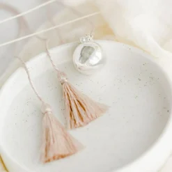 Bola de grossesse Perle cordon personnalisable (plaqué argent 925)