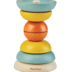 Bols à empiler en bois d'hévéa