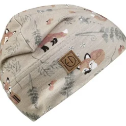 Bonnet d'automne en coton Nordic Woodland (1-2 ans)