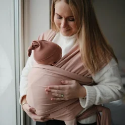 Bonnet de naissance à nouer Cedar