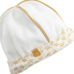Bonnet de naissance jaune topaze Promenons-nous