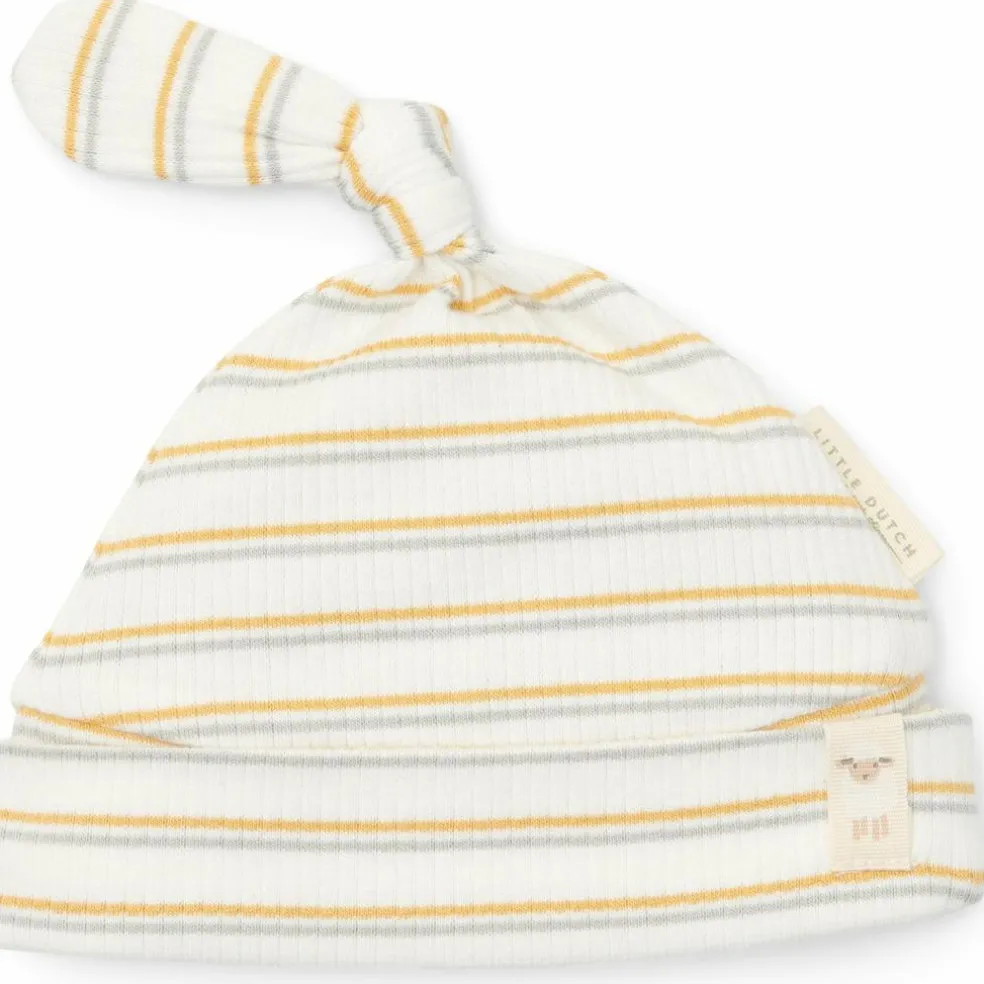 Bonnet de naissance Multi stripe (Taille 1 - 44-56)