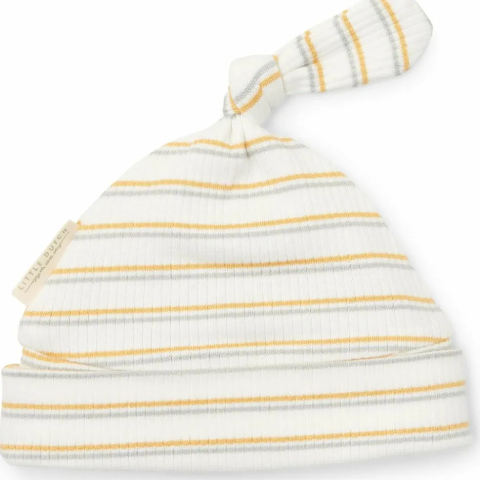 Bonnet de naissance Multi stripe (Taille 1 - 44-56)
