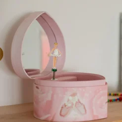 Boîte à bijoux coeur phosphorescent Ballerine