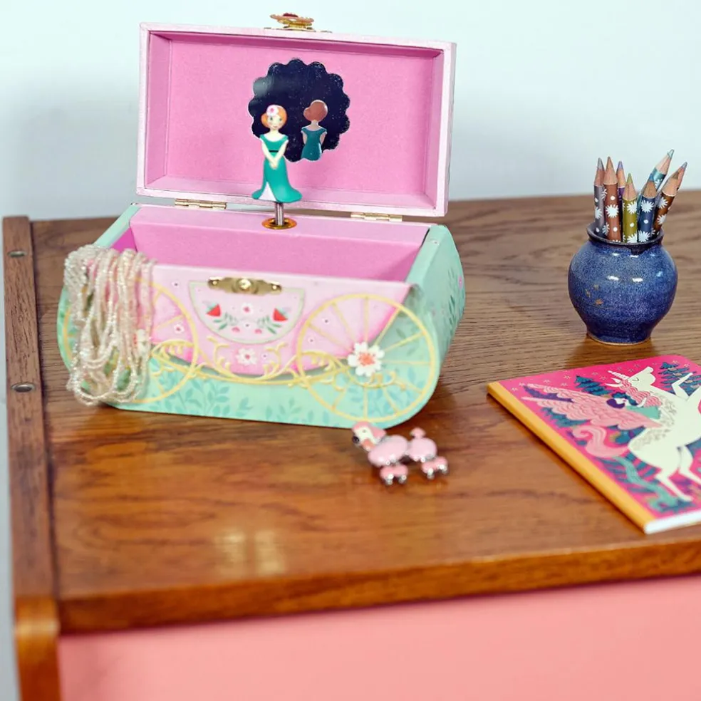 Boîte à bijoux musicale Balade en carrosse