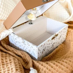 Boîte à bijoux musicale chat dans la Prairie Lutin Petit Pois