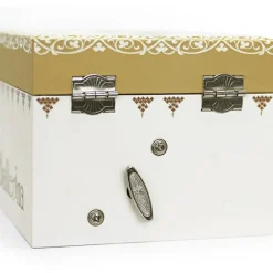 Boîte à bijoux musicale cube phosphorescente Ballerina