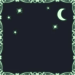 Boîte à bijoux musicale cube phosphorescente Ballerina