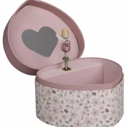 Boîte à bijoux musicale Cœur