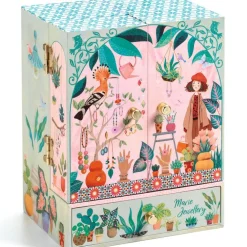Boîte à bijoux musicale Jardin secret