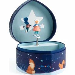 Boîte à bijoux musicale Patineuse