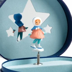 Boîte à bijoux musicale Patineuse