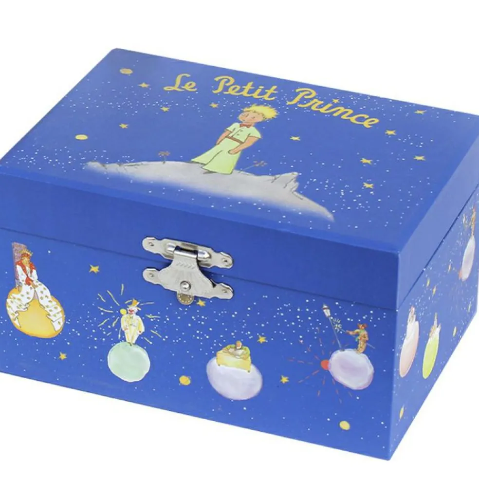 Boîte à bijoux musicale phosphorescente Le Petit Prince