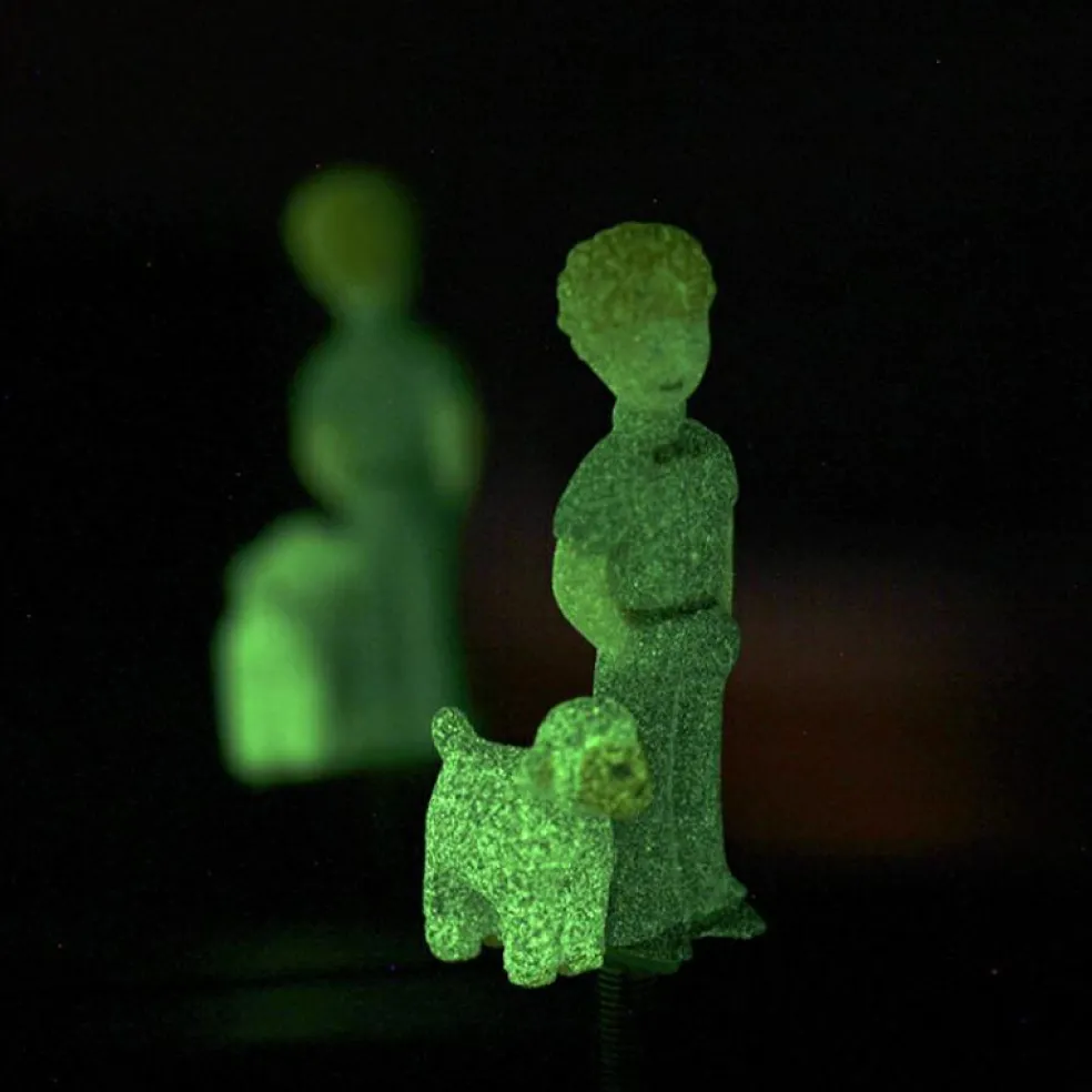 Boîte à bijoux musicale phosphorescente Le Petit Prince