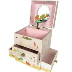 Boîte à bijoux musicale phosphorescente Sirène