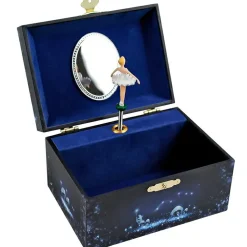 Boîte à bijoux musicale phosphorescente Ballerine bleue